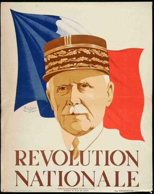 Affiche Révolution nationale