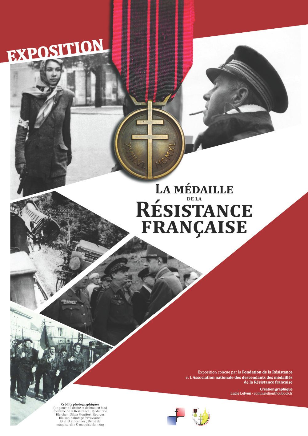 Affiche de l’exposition, création Lucie Lelyon